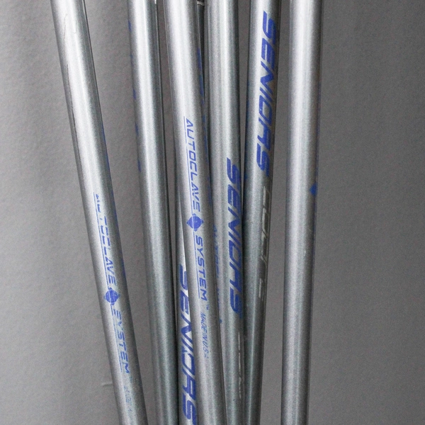 Lot of 8 Cobra Baffler Blade Iron Set Graphite Shaft Right Handed