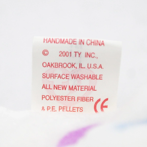 TY Beanie Baby Dizzy the Dalmatian Spotted Blue and Pink 2001 Tags Collectible