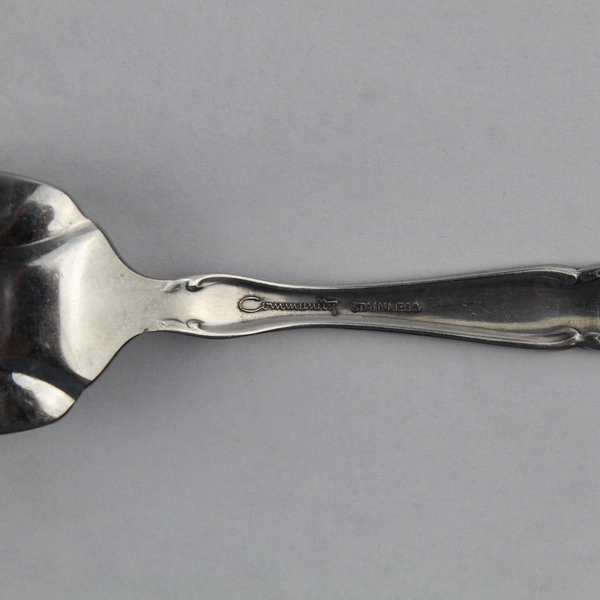 Lot of 2 Community by Oneida Silver Cantata Serving Forks, 8 3/8" Stainless