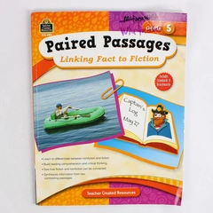 Paired Passages Linking Fact to Fiction Grade 5 by Ruth Foster 2009 Paperback