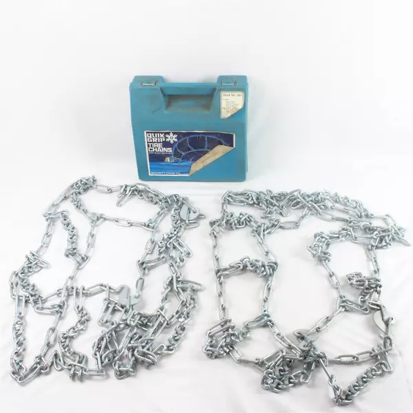 Security Chain Co. Tire Chains Model #1817 Original Storage case-Quick Grip