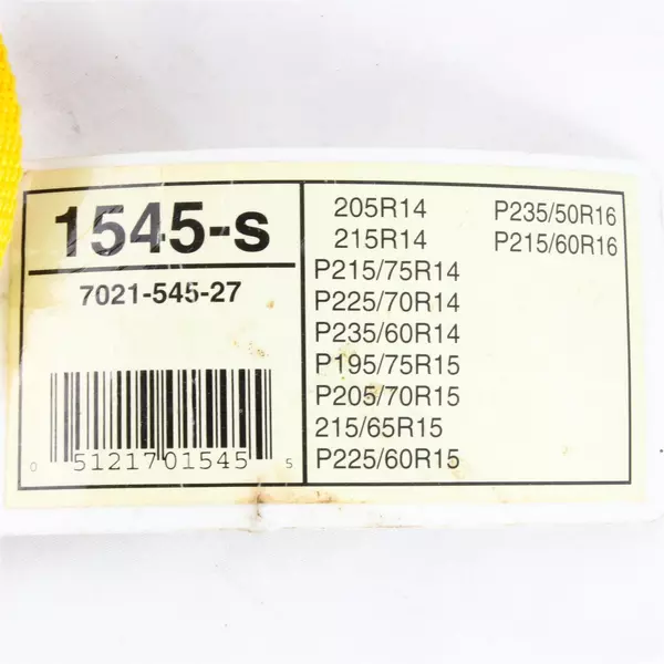 Les Schwab Tire Chains Model #1545-s Original Storage Bag-Never Used