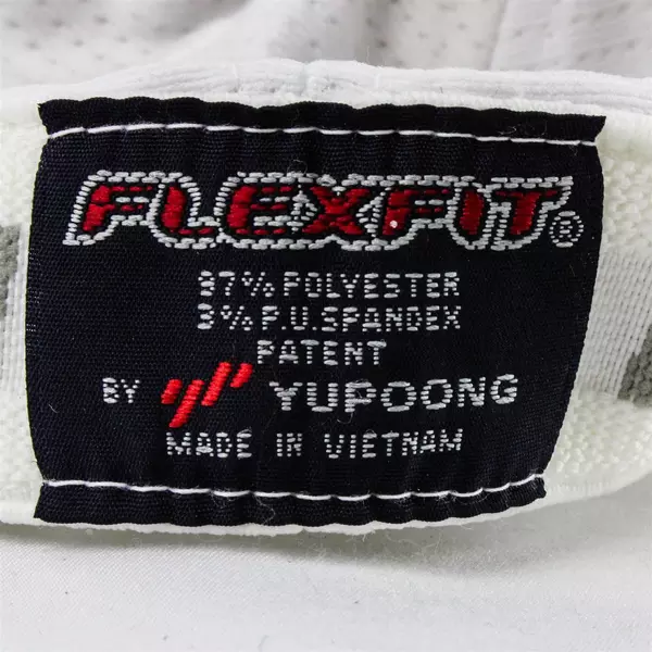 Flexfit Zepak Corr White Performance Cap One Size Fits Most New with Tags