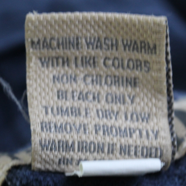 Duluth Trading Co Men's 37x32 Cargo Pants Dark Navy Heavyweight Canvas Workwear