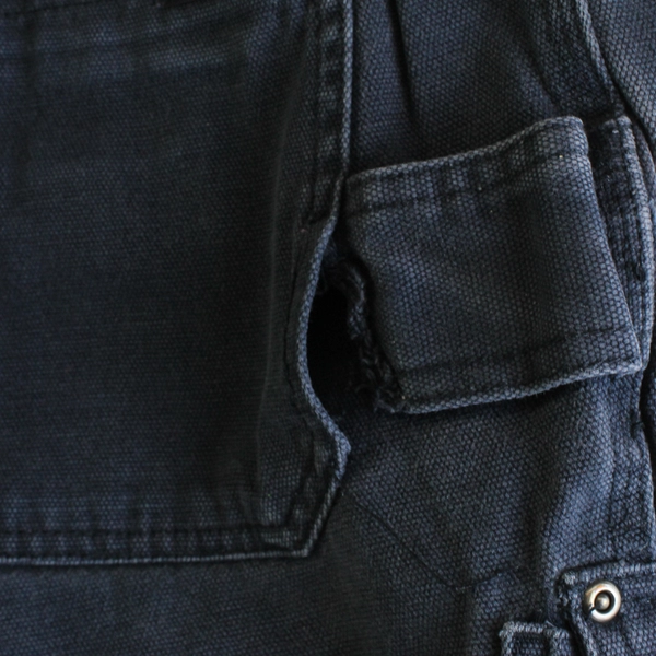 Duluth Trading Co Men's 37x32 Cargo Pants Dark Navy Heavyweight Canvas Workwear