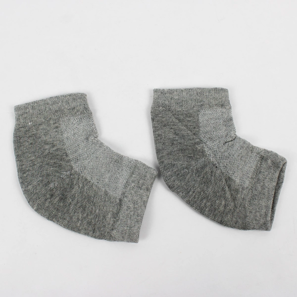 Lot of 4 Pairs of Moisturizing Pastel Colored Heel Socks, Boao Brand