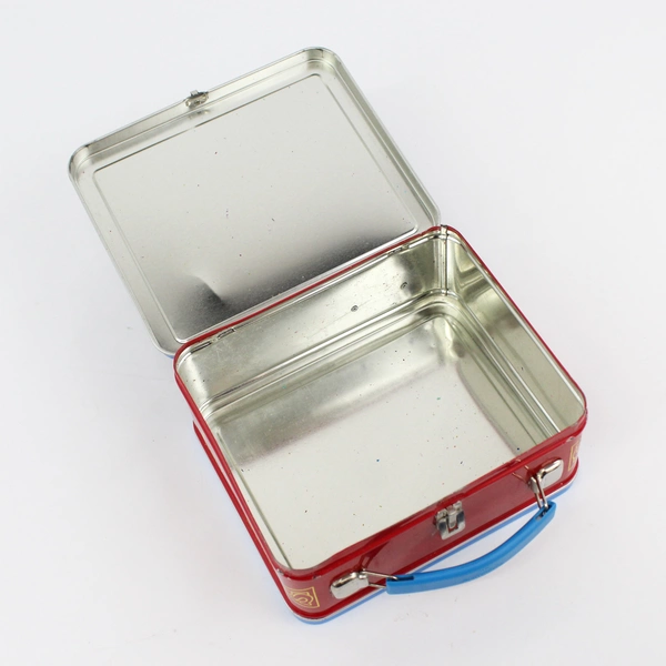 1998 DC Comics Hallmark Superman Metal Superhero Lunchbox Ltd Edition 5E/6085