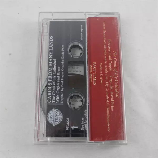 Carols From Many Lands Cassette Tape The Choir Of Ely Cathedral