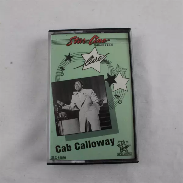 Star Line Cassettes Live Cab Calloway 1987