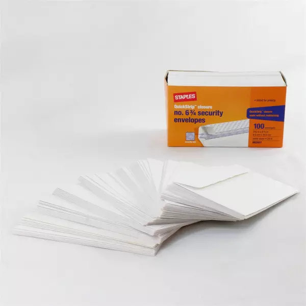 157 White Envelopes 6.75"x 3.75"