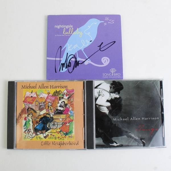A Lot of 3 Michael Allen Harrison Music CDs Signed by the Artist