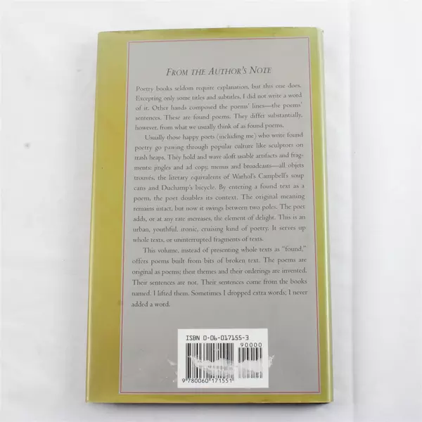 Mornings Like This : Found Poems Hardcover Annie Dillard 1995