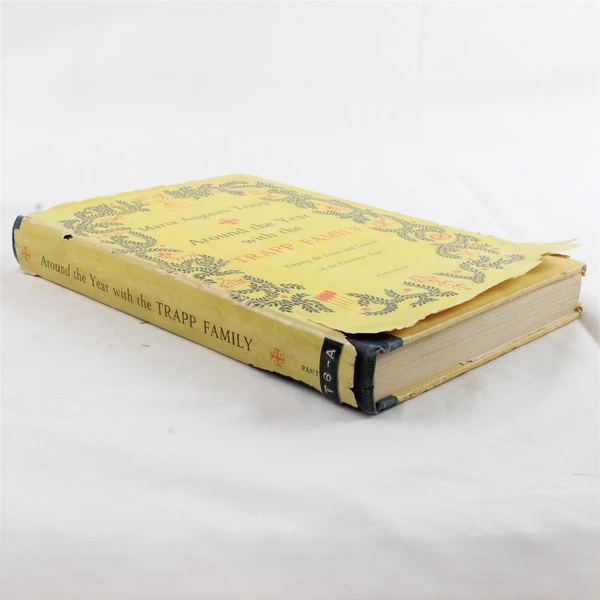 Around the Year with the Trapp Family Hardcover Maria Augusta Trapp 1955