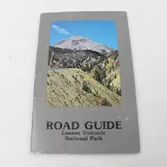 Road Guide Lassen Volcanic National Park 1979