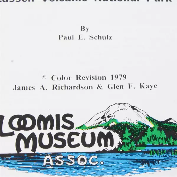 Road Guide Lassen Volcanic National Park 1979