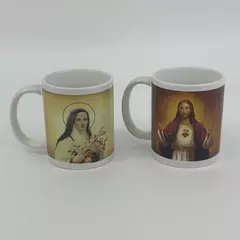 Lot of 2 Religious Morning Prayer Coffee Mugs