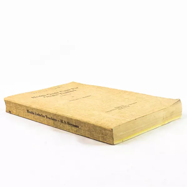 Health Guide Units For Oregon Teachers Grades 7-12 By Howard Hoyman 1946 