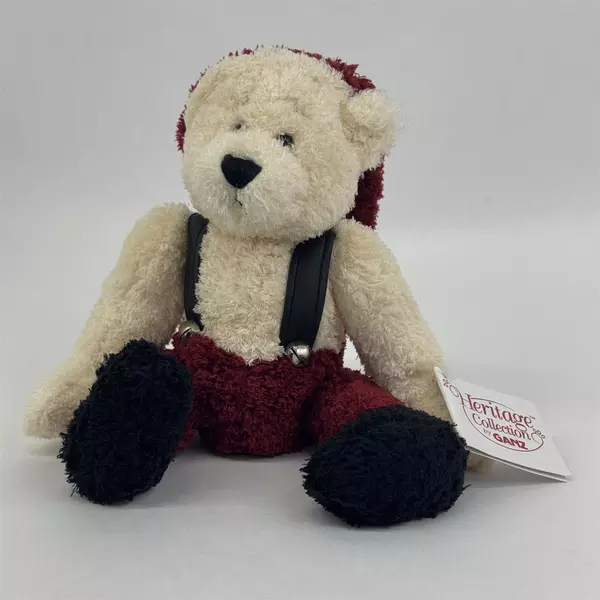 2001 Ganz Heritage Collection Klaus Santa Bear Plush 11" New With Tags