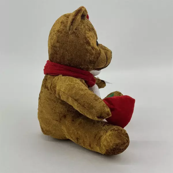Cuddly Cousins Teddy Bear Christmas Plush Stuffed Animal Toy 9 Inch