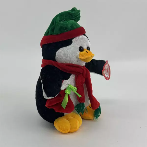 Cuddly Cousins Penguin Christmas Plush Stuffed Animal Toy 9 Inch