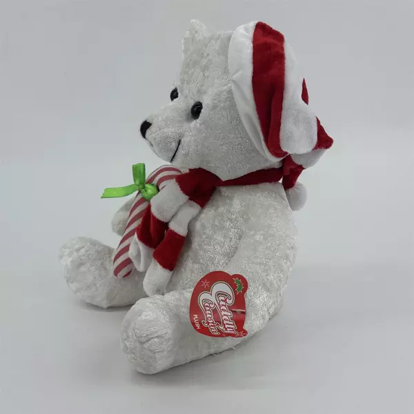 Cuddly Cousins Polar Bear Christmas Plush Stuffed Animal Toy 10 Inch
