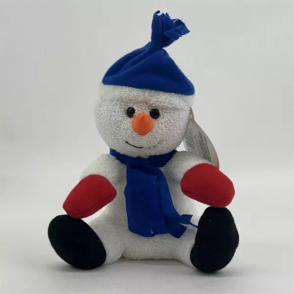  Cuddly Cousins Christmas Snowman Plush Toy 8"