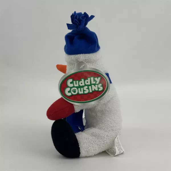  Cuddly Cousins Christmas Snowman Plush Toy 8"