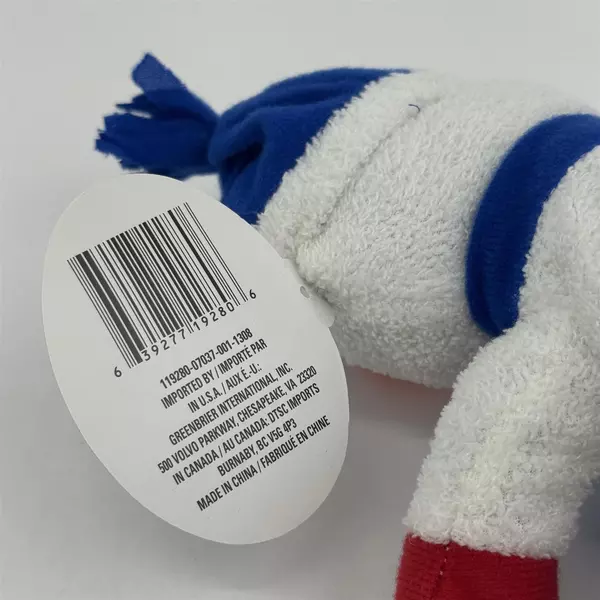  Cuddly Cousins Christmas Snowman Plush Toy 8"