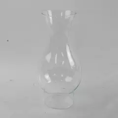 Trumpeted Oil Lamp Chimney Replacement 8.5" Tall Glass