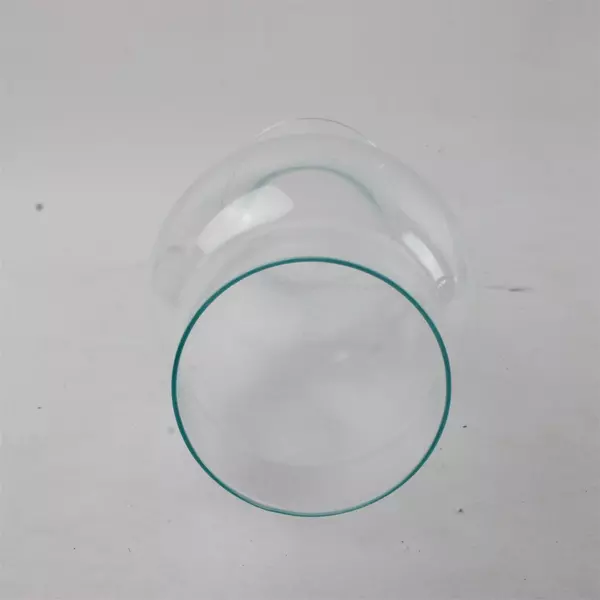 Trumpeted Oil Lamp Chimney Replacement 8.5" Tall Glass