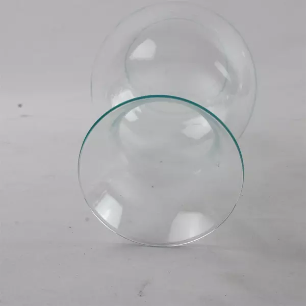 Trumpeted Oil Lamp Chimney Replacement 8.5" Tall Glass