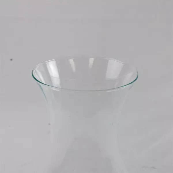 Trumpeted Oil Lamp Chimney Replacement 8.5" Tall Glass