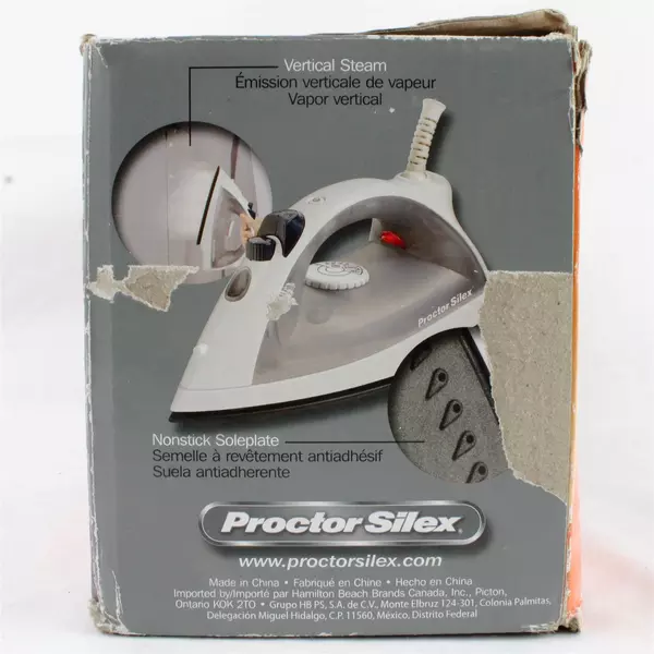 Proctor Silex 17150Y Non-Stick Steam Iron Lightweight