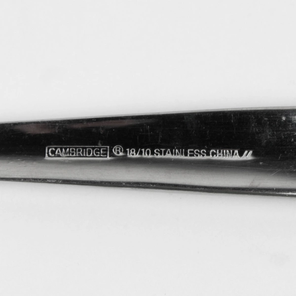 Lot of 3 Cambridge Silver Jenna Mirror Pattern Fork Serving Spoon Teaspoon SS