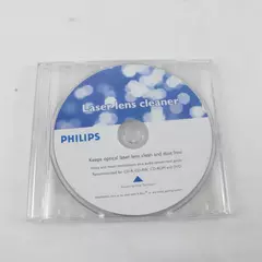 Philips Laser Lens Cleaner Disc for CD DVD Players with Brush