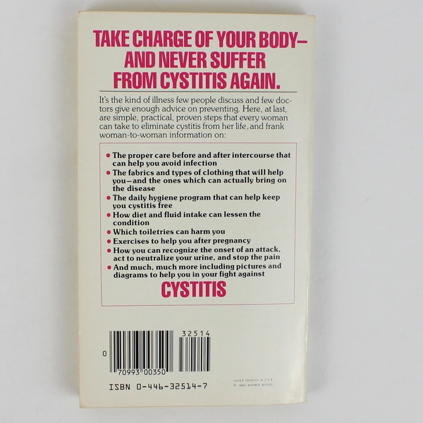 Cystitis A Complete Self Help Guide by Angela Kilmartin 1980 Paperback