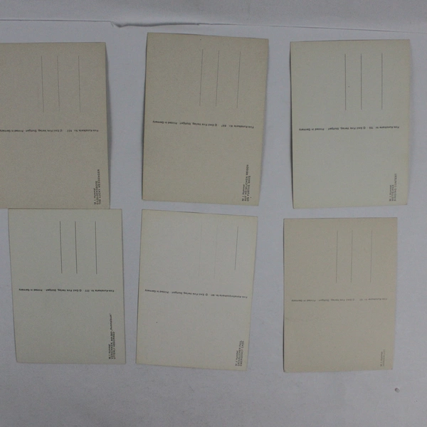 Lot of 6 Vintage M.I. Hummel Postcards Child Illustrations Unused