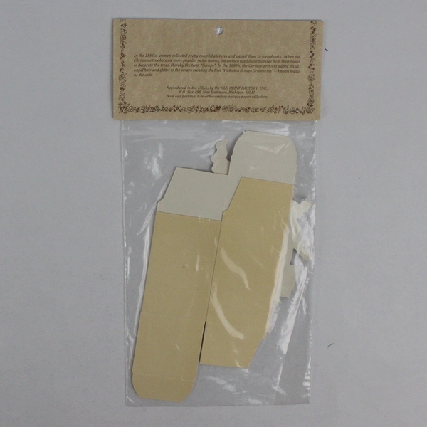 NIP Old Print Factory Victorian Candy Box Pansy Flower Design