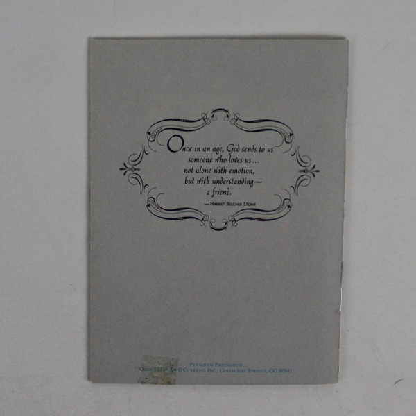 VTG 1991 Current Inc. Petals of Friendship Paper Booklet