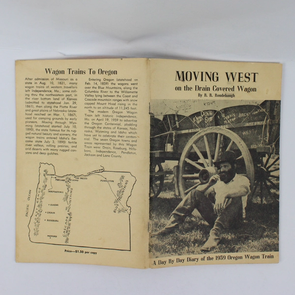 Moving West on the Drain Covered Wagon R R Roudebaugh 1960 Day by Day 1959 Diary