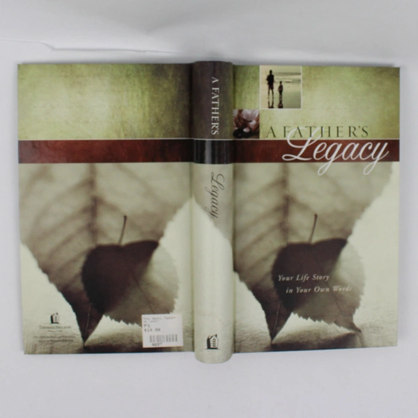 A Father's Legacy Your Life Story in Your Own Words SB HC Journal 2005 Unused