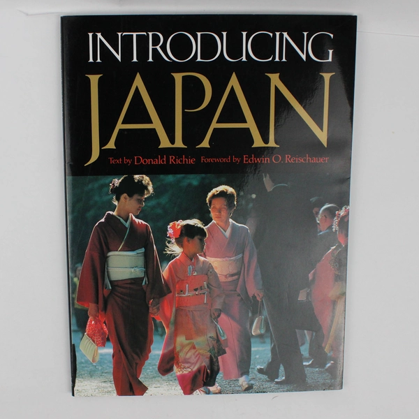 Introducing Japan by Donald Richie 1994 Paperback with Dust Jacket 