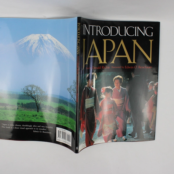 Introducing Japan by Donald Richie 1994 Paperback with Dust Jacket 