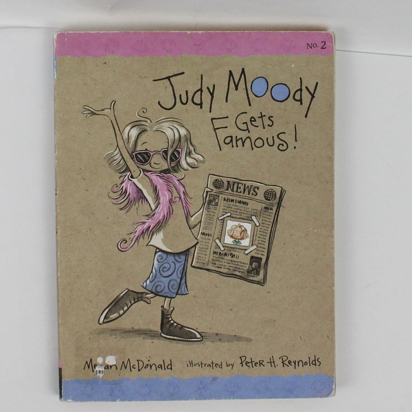 Judy Moody Gets Famous! by Megan McDonald Book #2 2006 PB Judy Moody Series