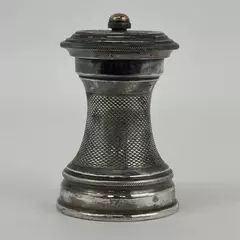 Depose Peugeot SDGD Brevets Silver Plated Pepper Mill