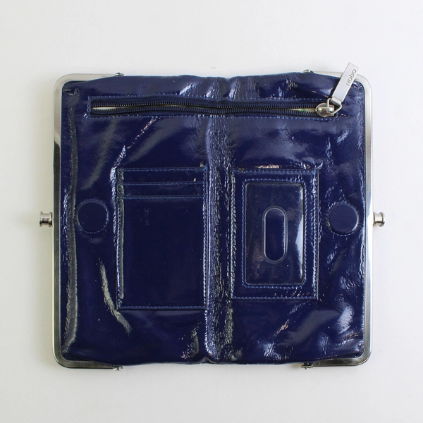 Hobo The Original Navy Blue Wallet Clutch 8.5" by 5"