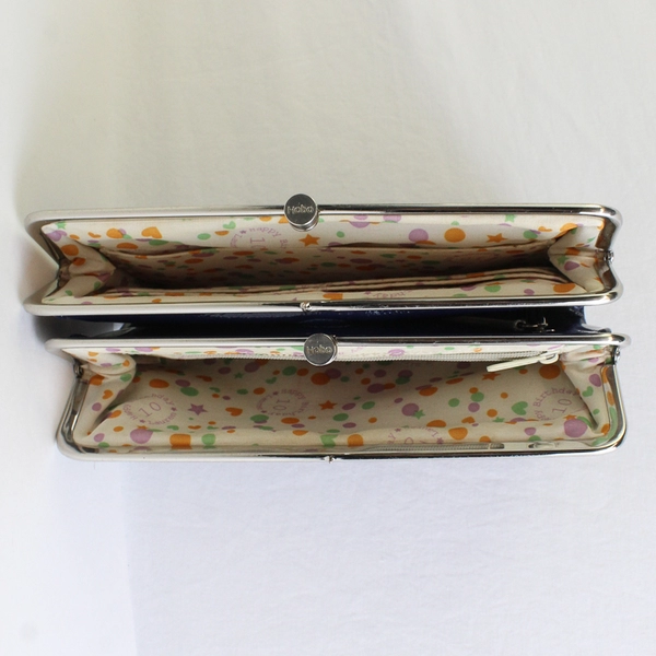 Hobo The Original Navy Blue Wallet Clutch 8.5" by 5"