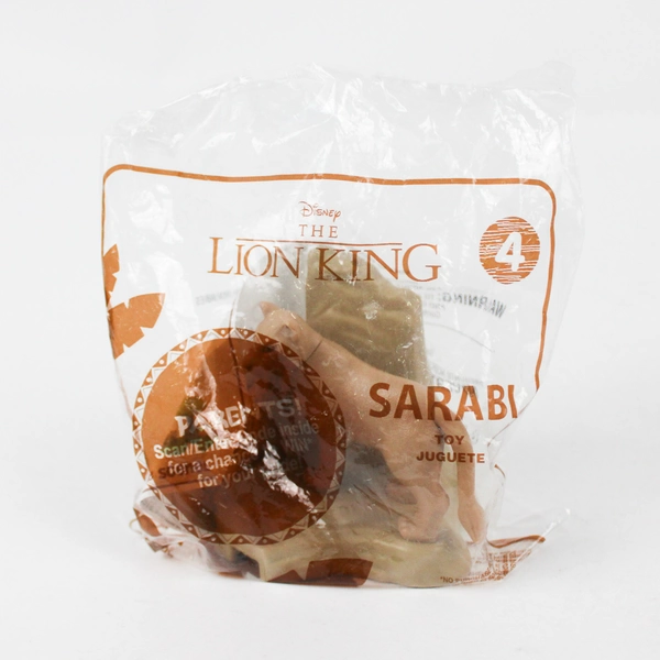 Lot of 2 Disney McDonalds Lion King Toy Figurines Scar and Sarabi