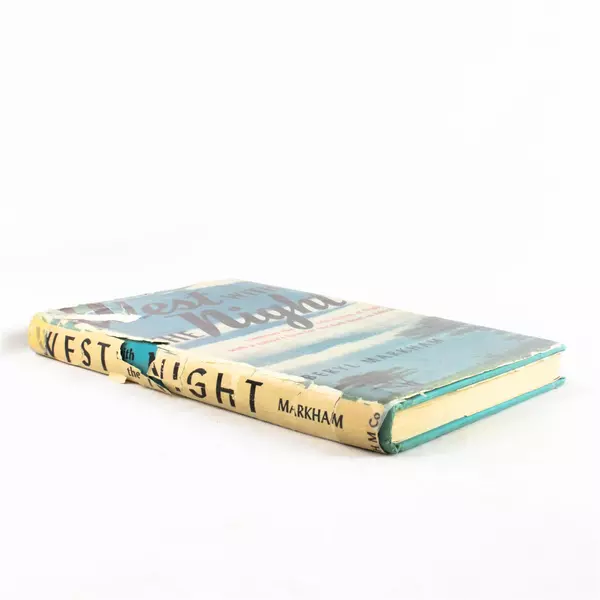 West With The Night Beryl Markham 1942 1st Edition 1st Printing Hardcover
