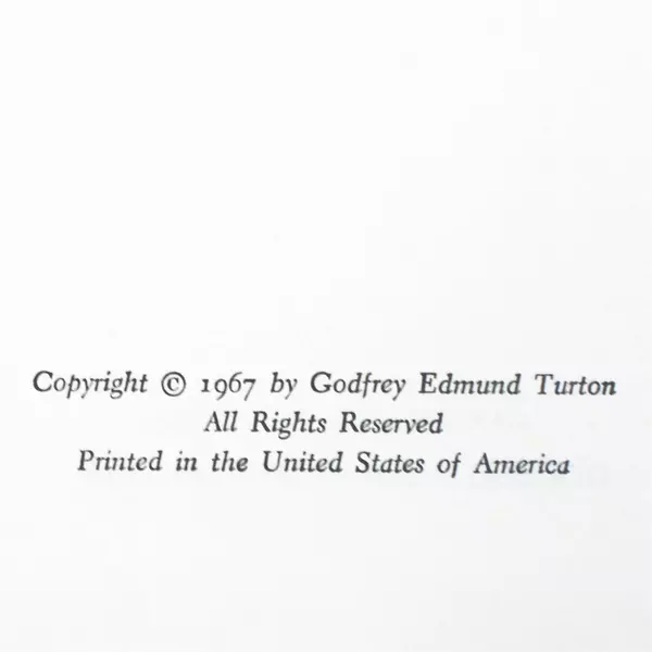 My Lord of Canterbury Godfrey Turton 1967 Doubleday Hardcover